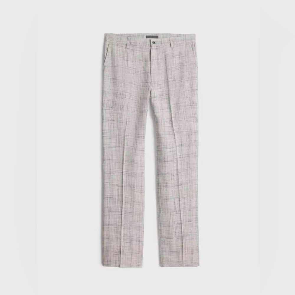 JOHN VARVATOS ANDERSON PANTS Sz 46 NEW NWT REG $348 Waist 30/Inseam 33 Ecru